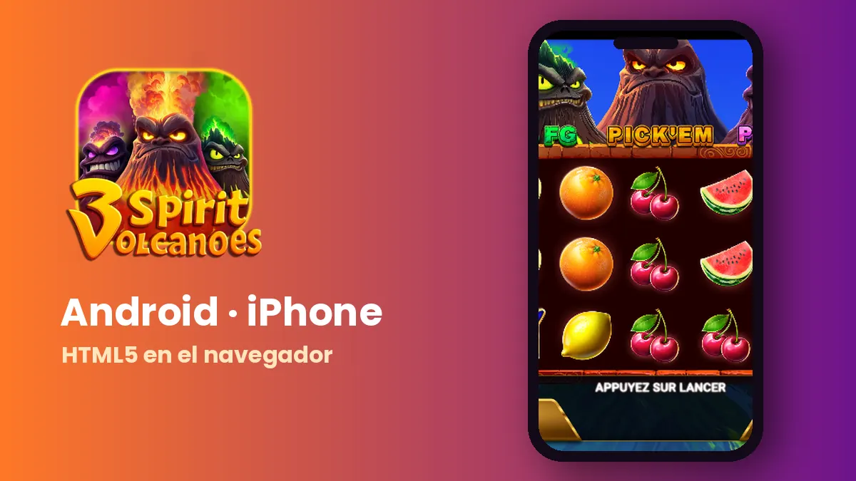 3 Spirit Volcanoes en Android e iPhone