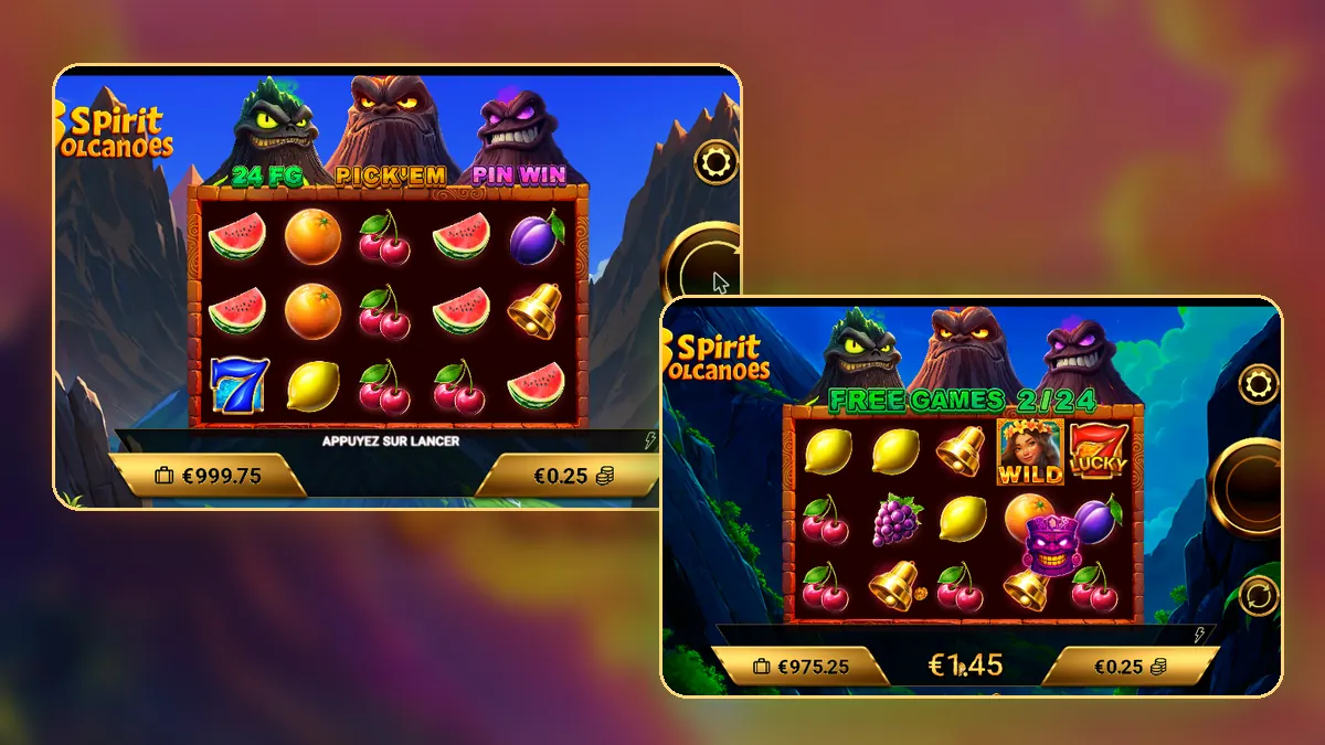Cómo jugar 3 Spirit Volcanoes: rodillos y Free Games